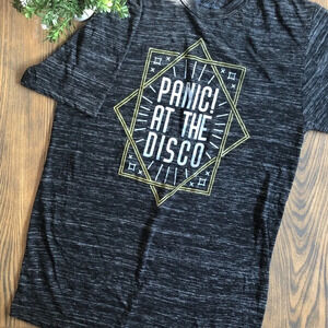 🎄 Panic at the disco T-shirt  gray SZ S